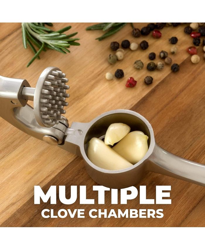 Zulay Kitchen Garlic Press with Soft EasySqueeze Ergonomic Handle Macy's