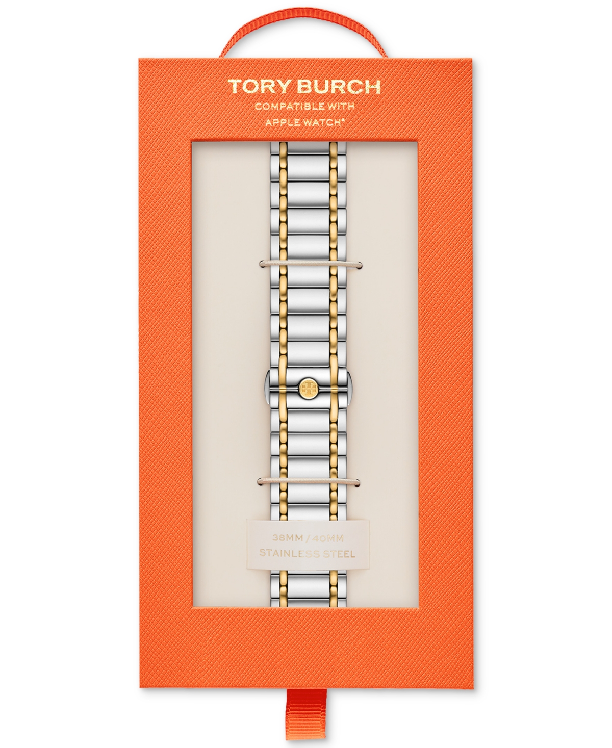 Tory Burch Women's The Miller Two-Tone Stainless Steel Link Bracelet For Apple Watch 38mm/40mm/41mm - Two-tone