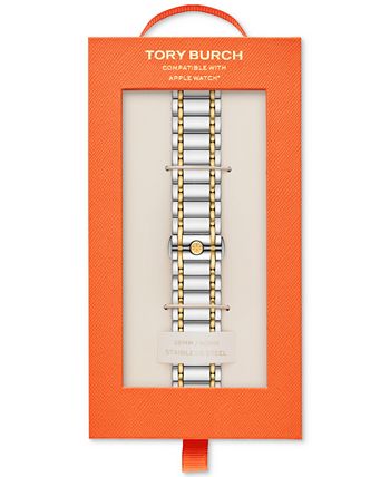 Tory Burch Women s The Miller Two Tone Stainless Steel Link