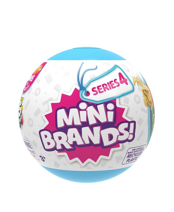 Disney 5 Surprise Mini Brands Series 4 Mystery Capsule Real Miniature Brands  Collectible Toy by Zuru