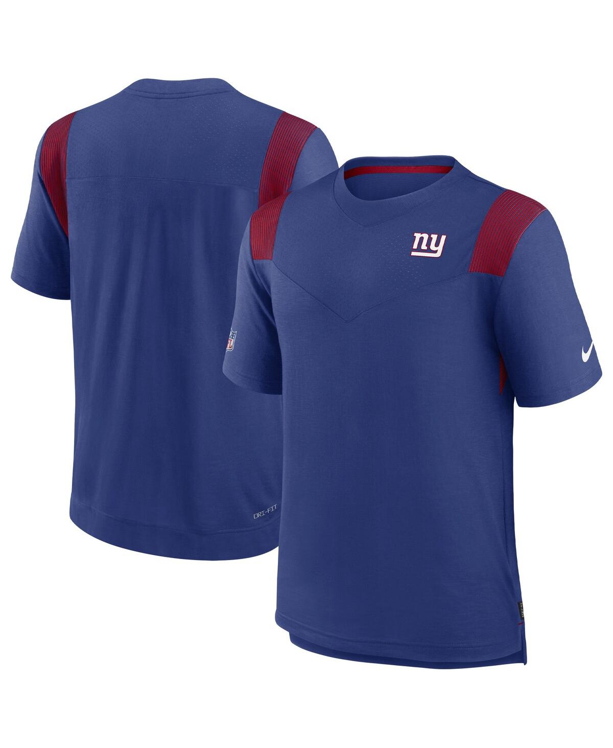 Men's NikeNew York Giants Sideline Tonal Logo Performance Player T-shirt - Royal