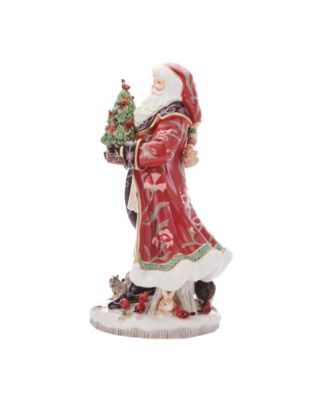 Chalet Santa Figurine