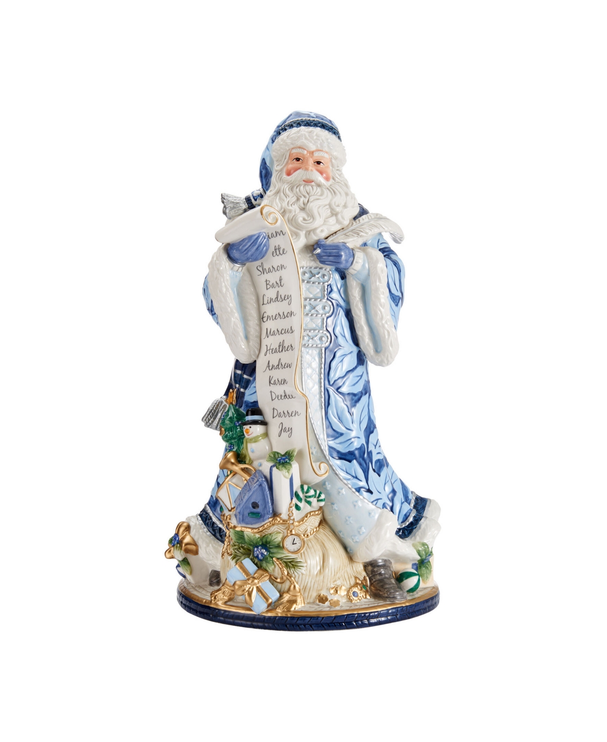 Holiday Home Santa Figurine - Assorted