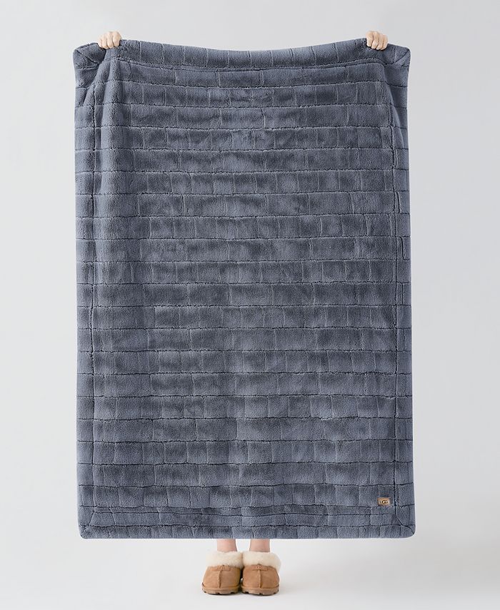 UGG® Yoselin Faux Fur Throw, 50" x 70" & Reviews Blankets & Throws