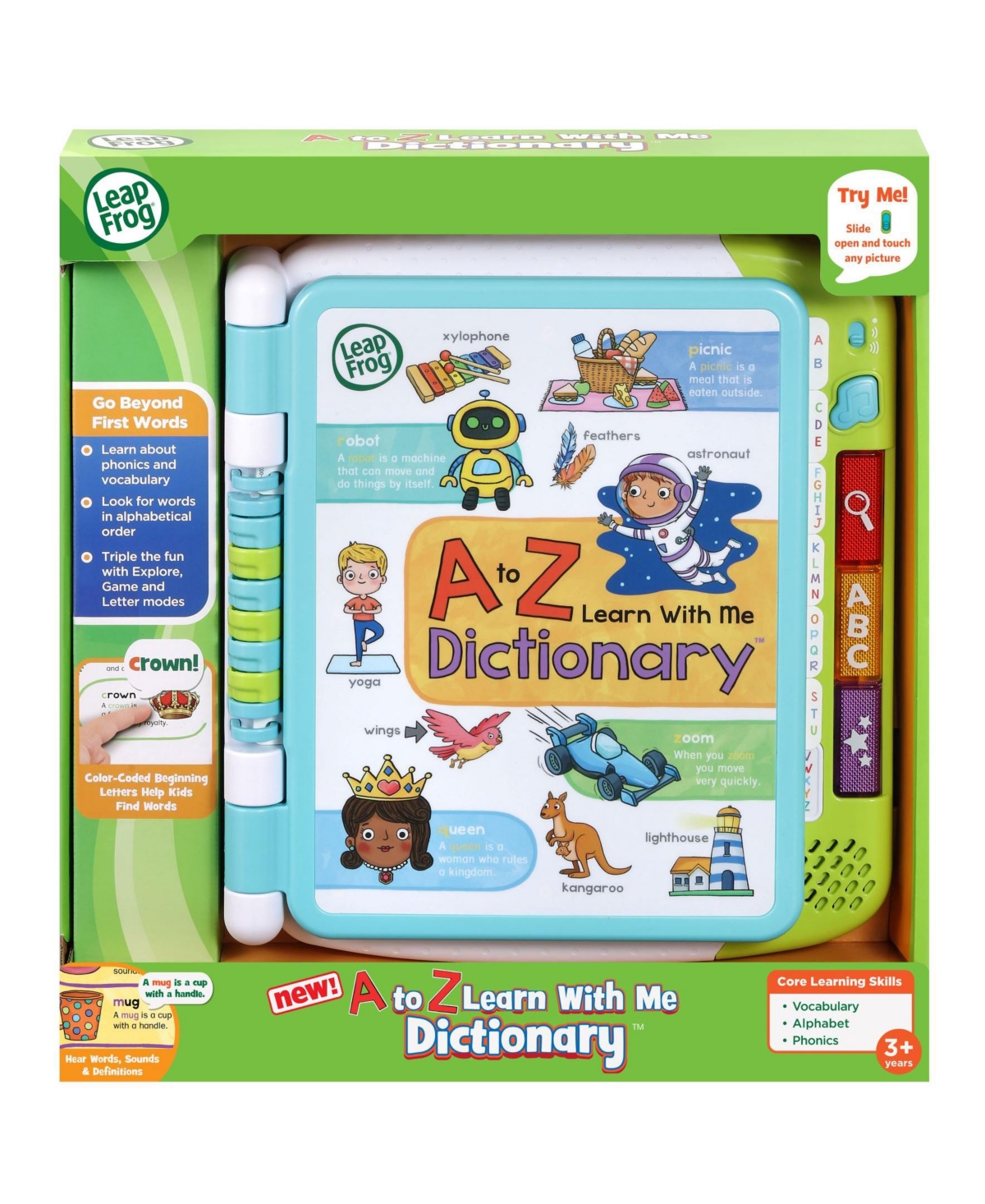 Vtech Leapfrog A To Z Learn With Me Dictionary In Multi