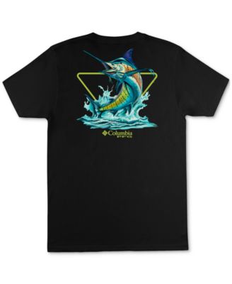 Columbia - Men's PFG Classic-Fit Marlin Logo Graphic T-Shirt