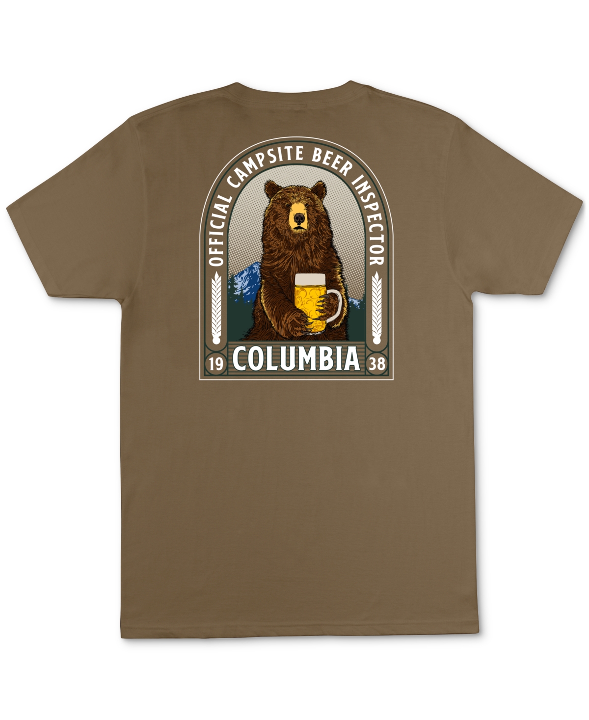 Columbia Men's Classic-Fit Bear Logo Graphic T-Shirt