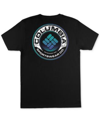 Columbia - Men's Classic-Fit Circular Gem Logo Graphic T-Shirt