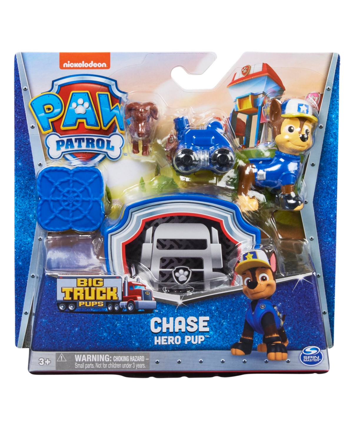 Shop Paw Patrol Big Truck Hero Pups Chase Playset In Multicolor