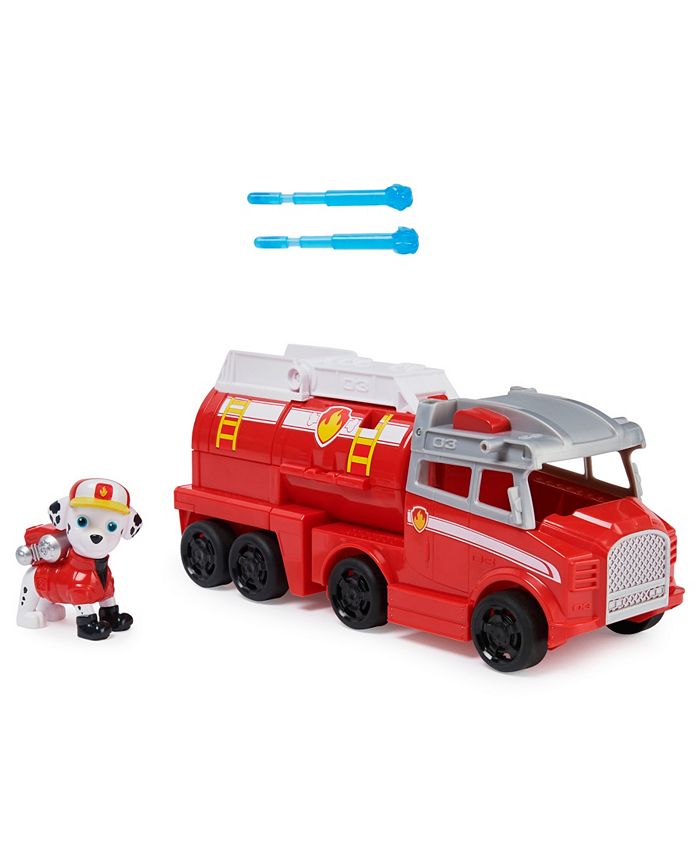 PAW Patrol Big Truck Pup's Marshall Transforming Toy Trucks with  Collectible Action Figure - Macy's