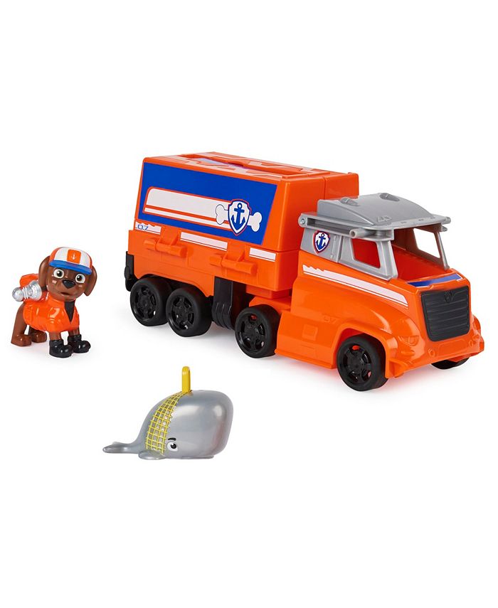 begroting elk Afleiden PAW Patrol Big Truck Pup's Zuma Transforming Toy Trucks with Collectible  Action Figure & Reviews - All Toys - Macy's
