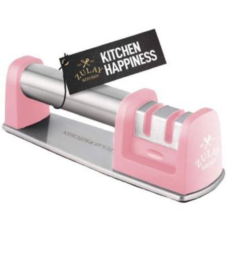 Premium Quality Knife Sharpener for Straight and Serrated Knives Stainless Steel Ceramic and Tungsten