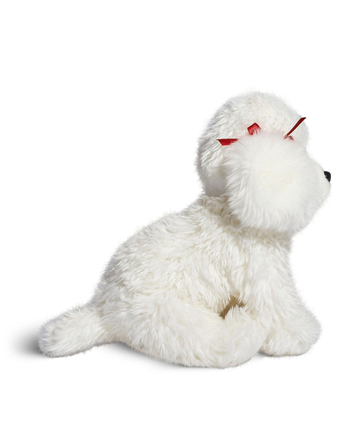 Shop Geoffrey's Toy Box 10" Poodle Puppy Dog Toy, Created For Macy's In White