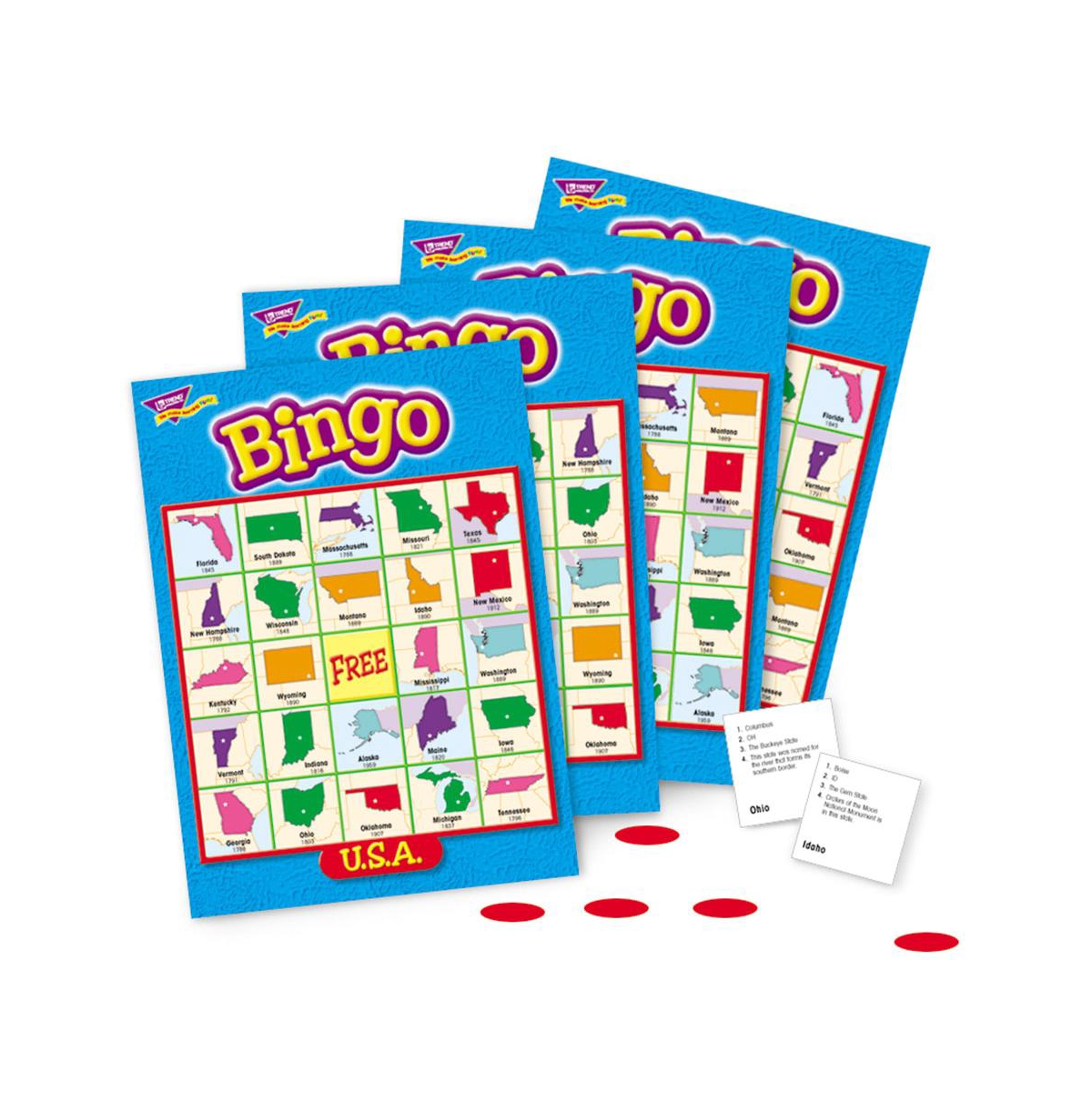 TREND ENTERPRISES U.S.A. BINGO GAME 