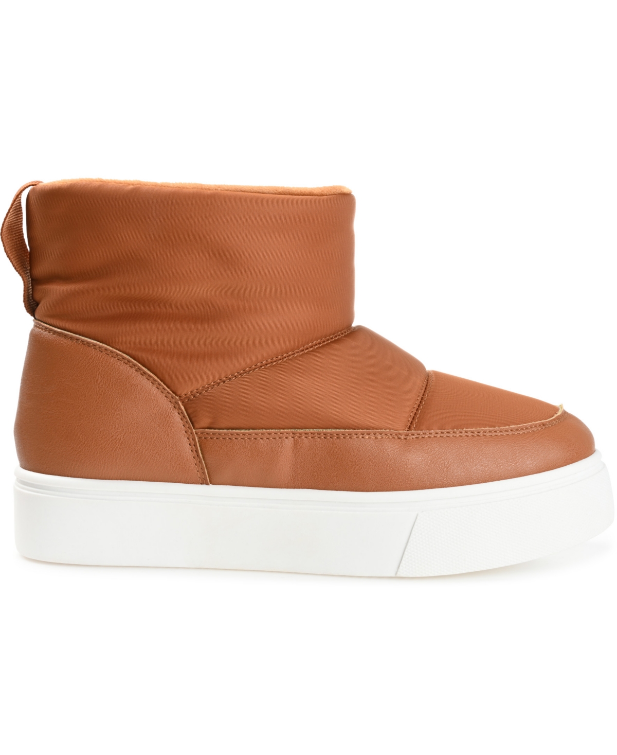 Journee Collection Women's Sethie Platform Cold Weather Puffer Booties