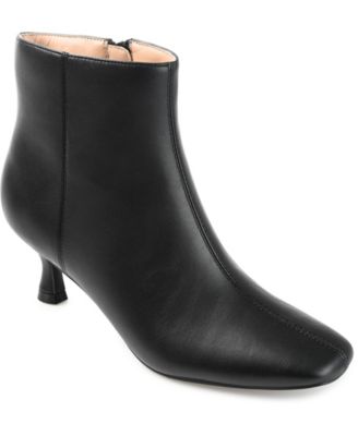 Women's Kelssa Square Toe Kitten Heel Dress Booties