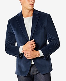 Men's Modern-Fit Velvet Blazer