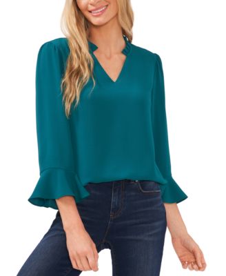 CeCe - Ruffle-Sleeve Top