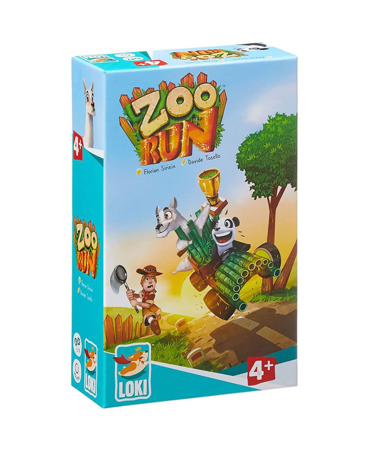 Iello Zoo Run Loki Children's Card Placement Game In Multi