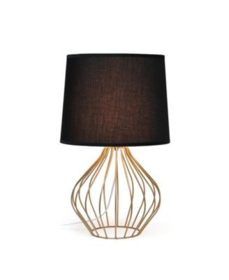 Geometrically Wired Table Lamp