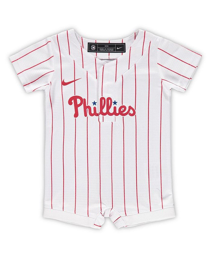 Nike Newborn and Infant Boys and Girls White Philadelphia Phillies