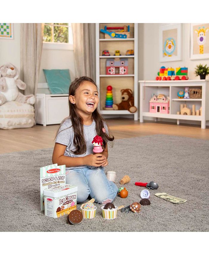 Melissa and Doug Deluxe Ice Cream 34 Piece Set - Macy's