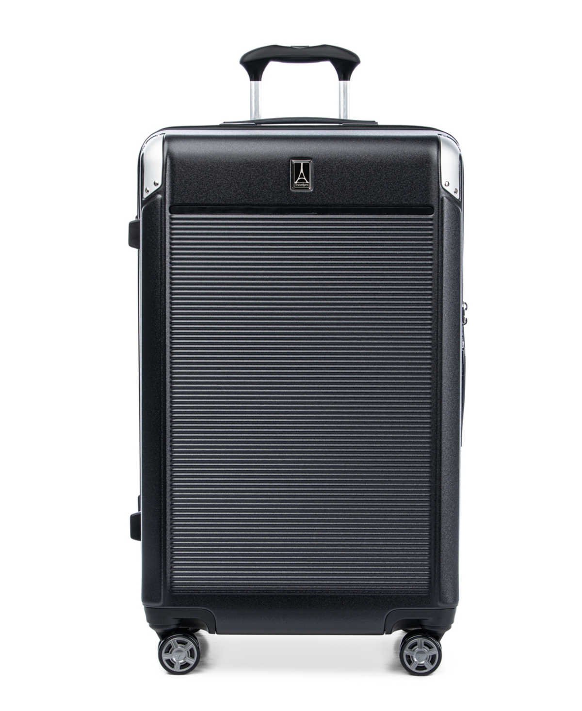 Platinum Elite Hardside Large Check-in Spinner - Shadow Black
