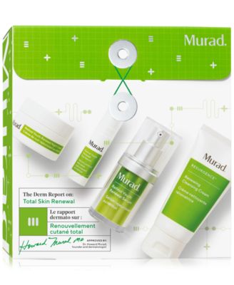 Murad 4-Pc. The Derm Report On Total Skin Renewal Set
