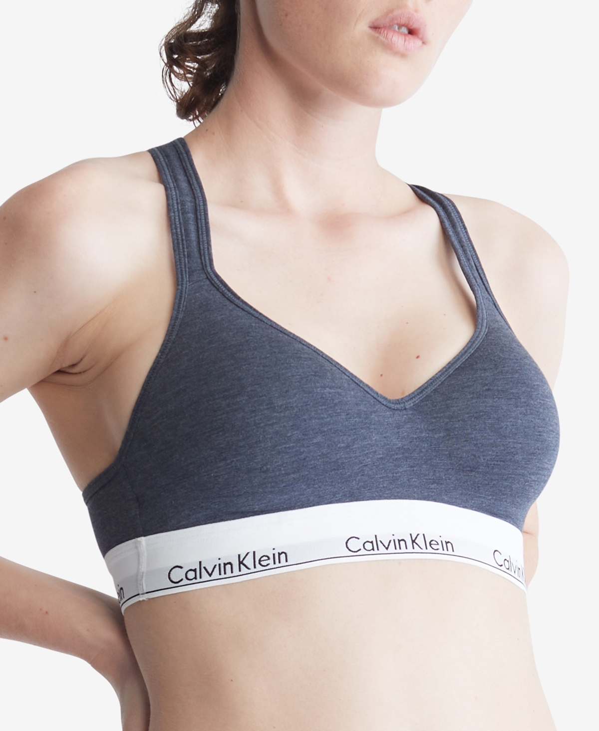 Calvin Klein Women's Modern Cotton Padded Bralette Qf1654 In
