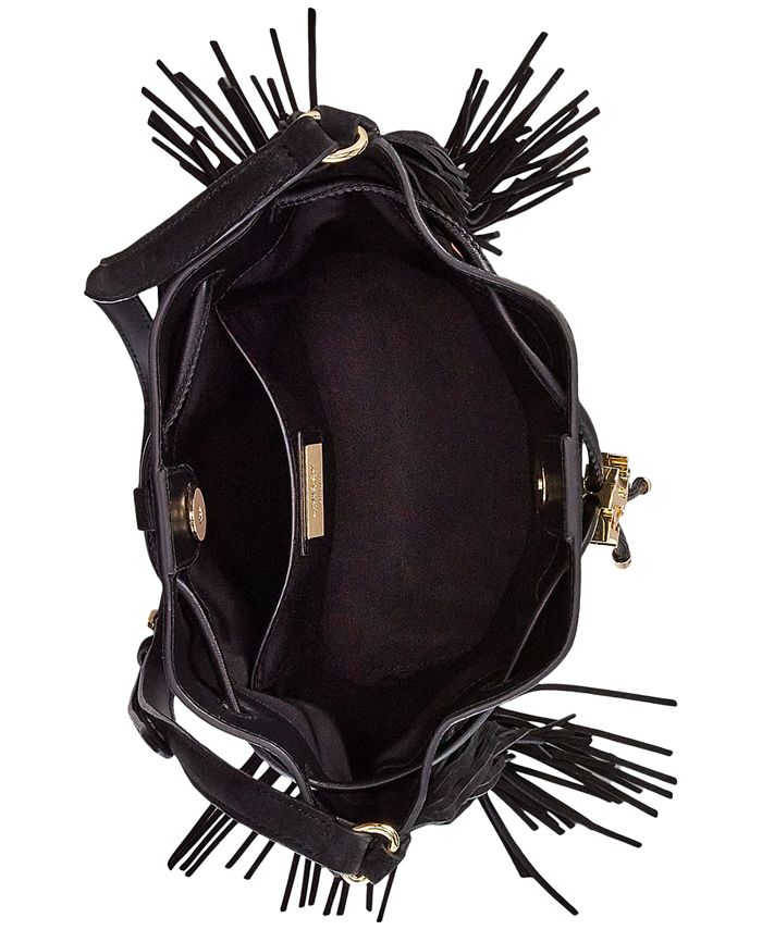 Lauren Ralph Lauren Needlepoint Medium Andie Drawstring Bag Macy's