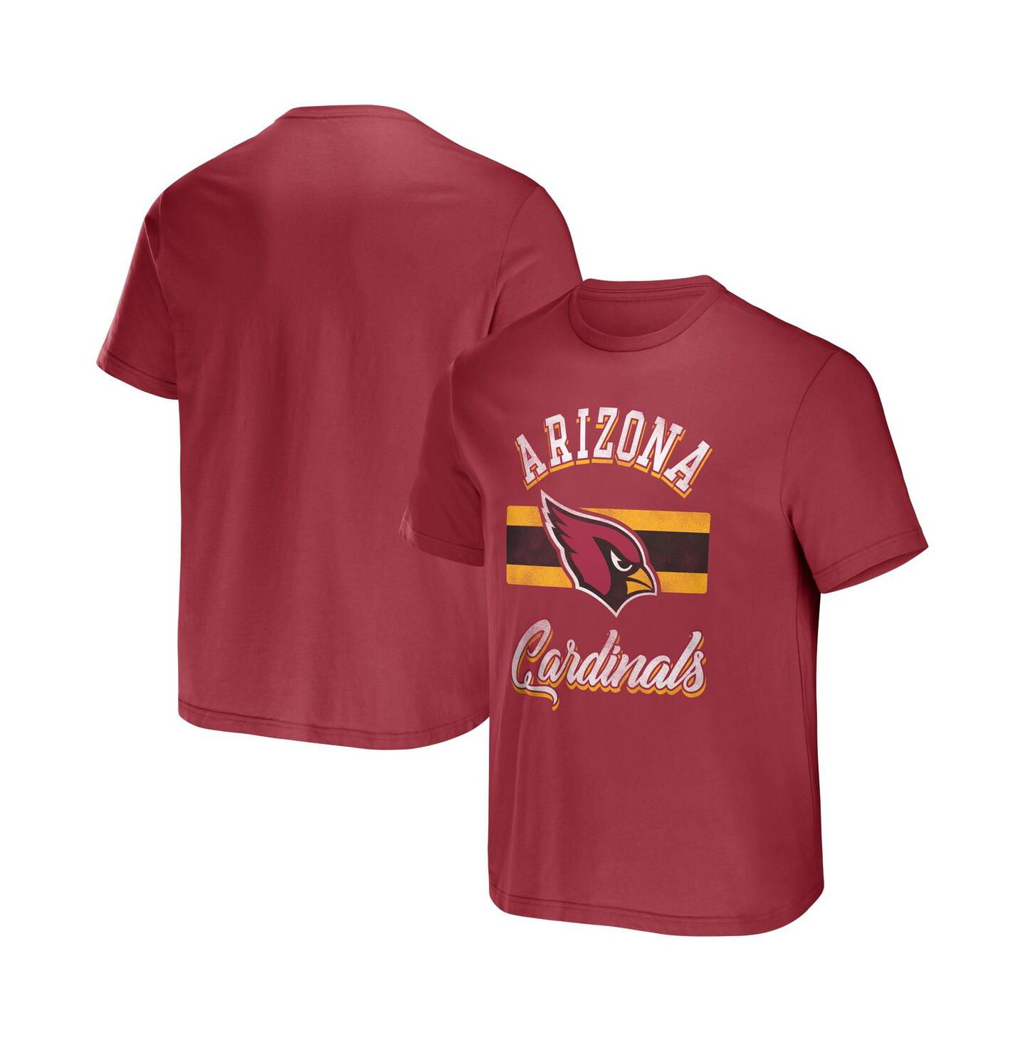 Мужская футболка Fanatics NFL x Darius Rucker Collection by Cardinal Arizona Cardinals Stripe — фото 1