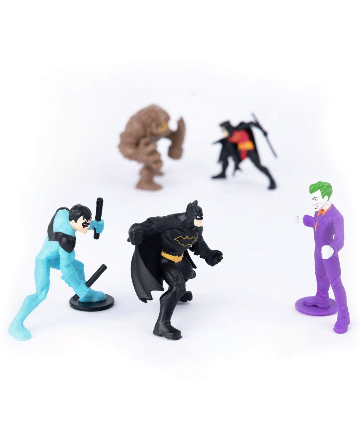 Shop Dc Comics Batman 2" Action Figure, Pack Of 5 In Multicolor