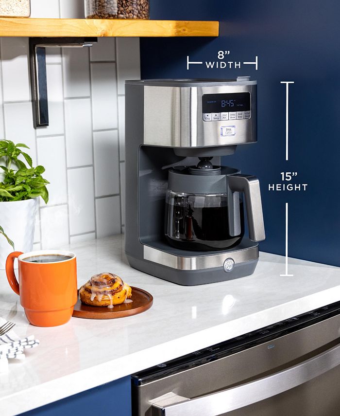GE Appliances Glass Carafe Programmable Drip Coffee Maker Macy's