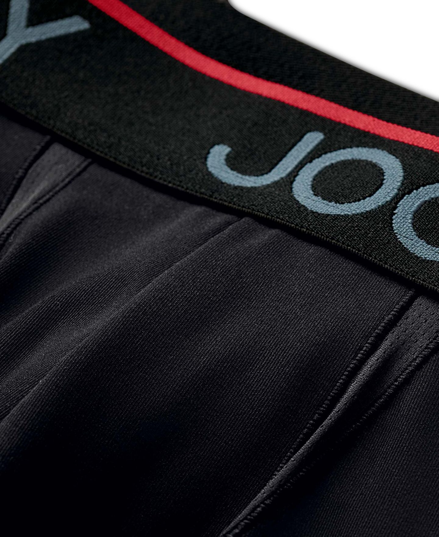 Мужские трусы Jockey Chafe Proof Pouch Microfiber 7" Boxer Brief - 3 Pack, цвет: Чёрный — фото 4