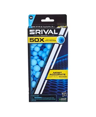 NERF Rival 50 Accu-Rounds Nachfüllpackung - Präzisionskugeln Für Rival Blaster