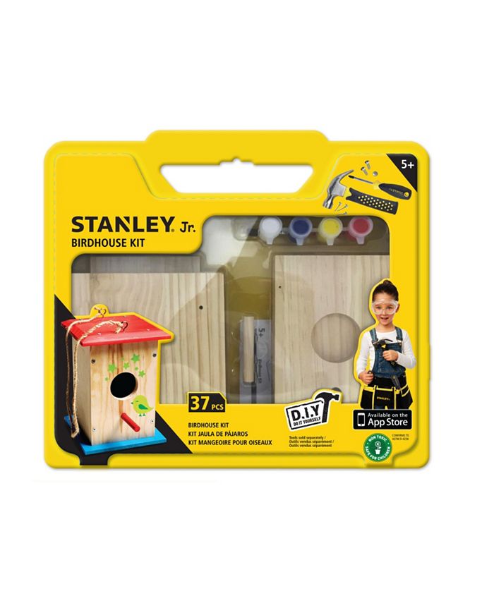 Red Tool Box Stanley Jr. Build Your Own Birdhouse Set Macy's