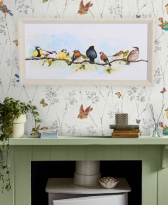 Covey Framed Canvas Wall Art, 11.8" x 23.6"