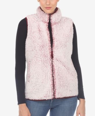 Women's Zip Up Sherpa Vest
