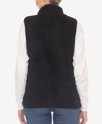 Women's Zip Up Sherpa Vest