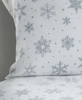 Printed 100% Brushed Cotton Flannel 4-Pc.Sheet Set, Full