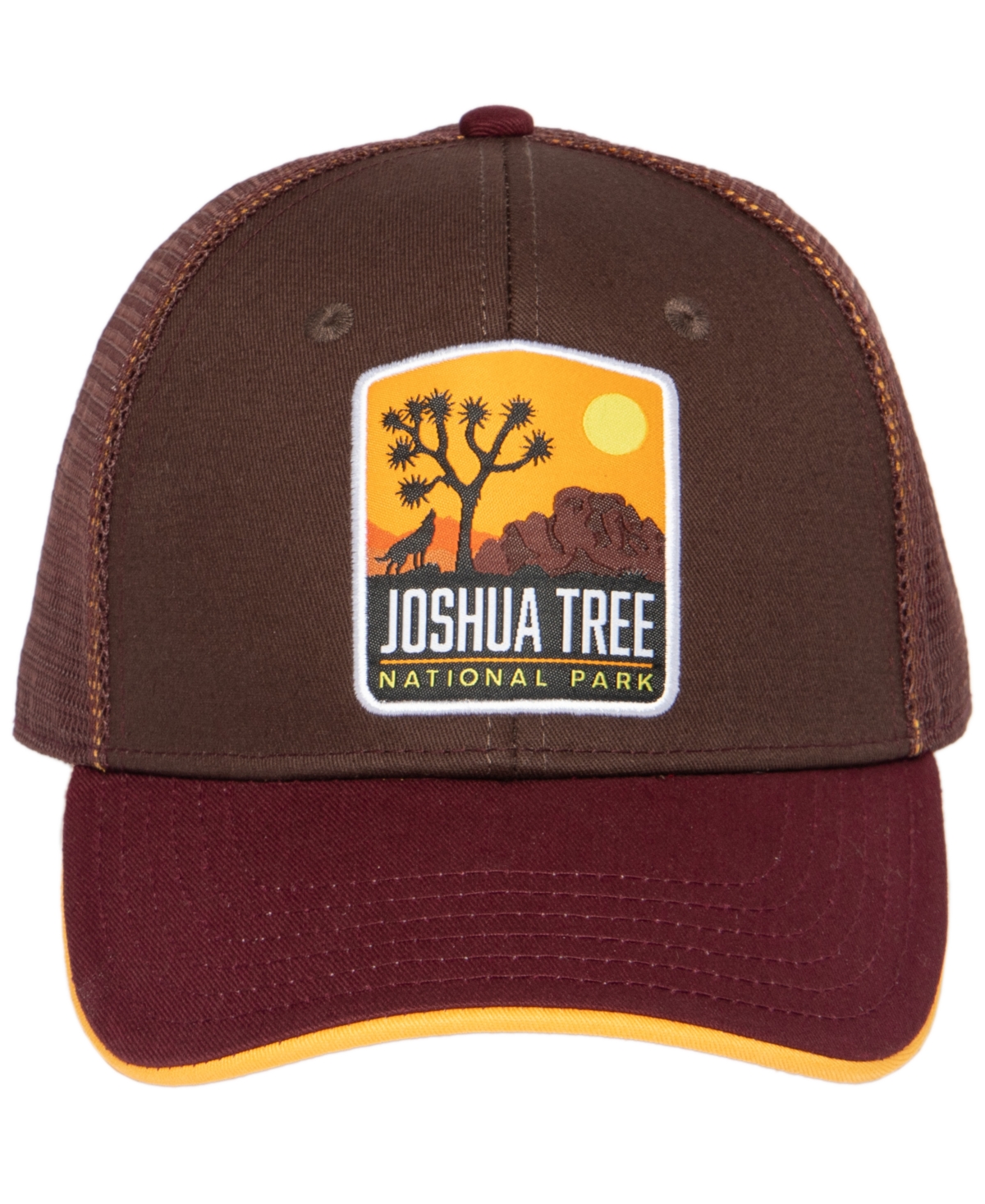 Men's Trucker Baseball Adjustable Cap - Joshua Tree