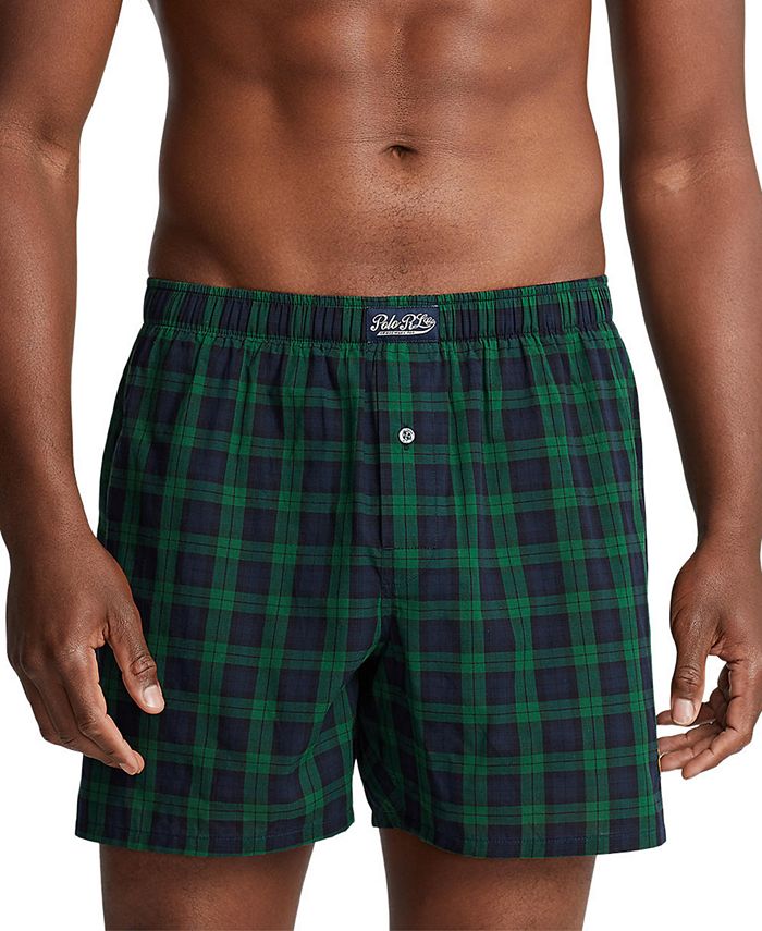 Polo Ralph Lauren Men #39 s Single Button Fly Plaid Boxers Macy #39 s Polo Ralph Lauren Men #39 s Single Button Fly Plaid Boxers Macy #39 s