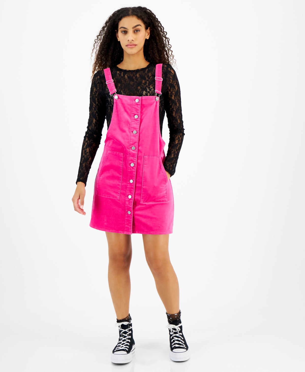 Bershka deals pinafore dress