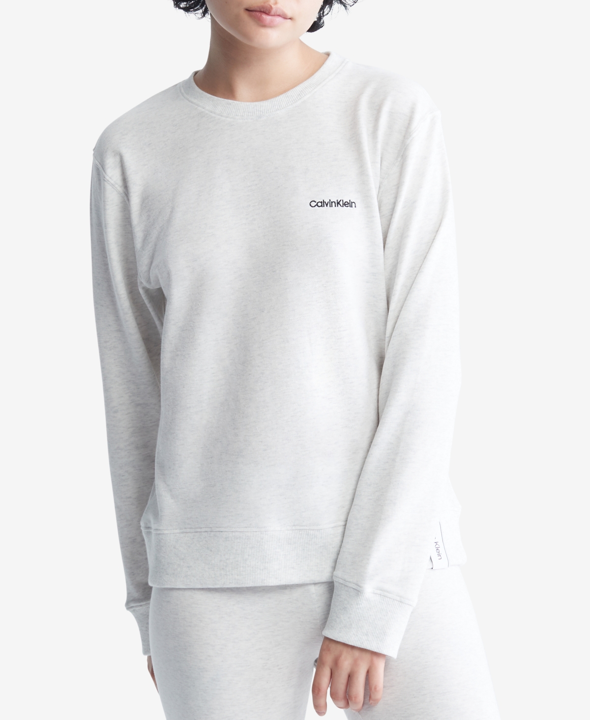  Calvin Klein Women's Modern Lounge Sweatshirt QS6870