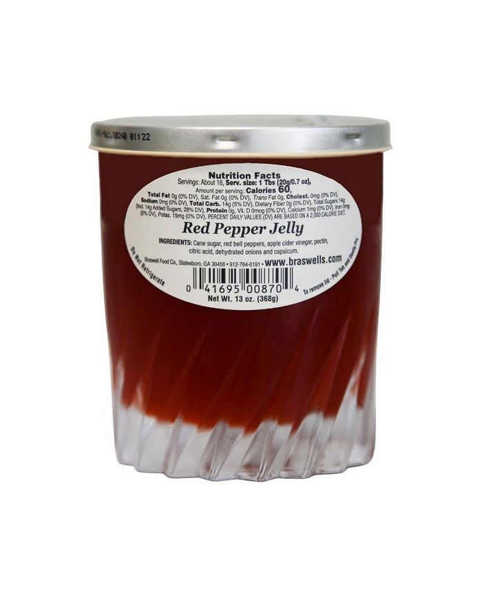 Braswell's Select Red Pepper Jelly 13 oz (3 Pack) Macy's
