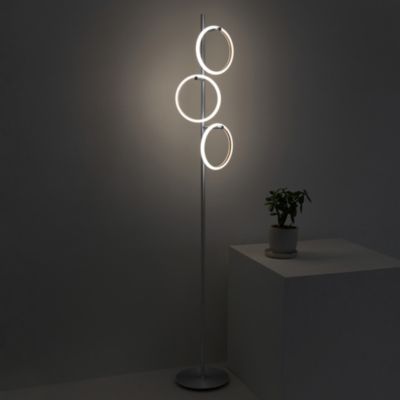 Saturn 66" LED Tree Floor Lamp with 3 Removeable Light Rings