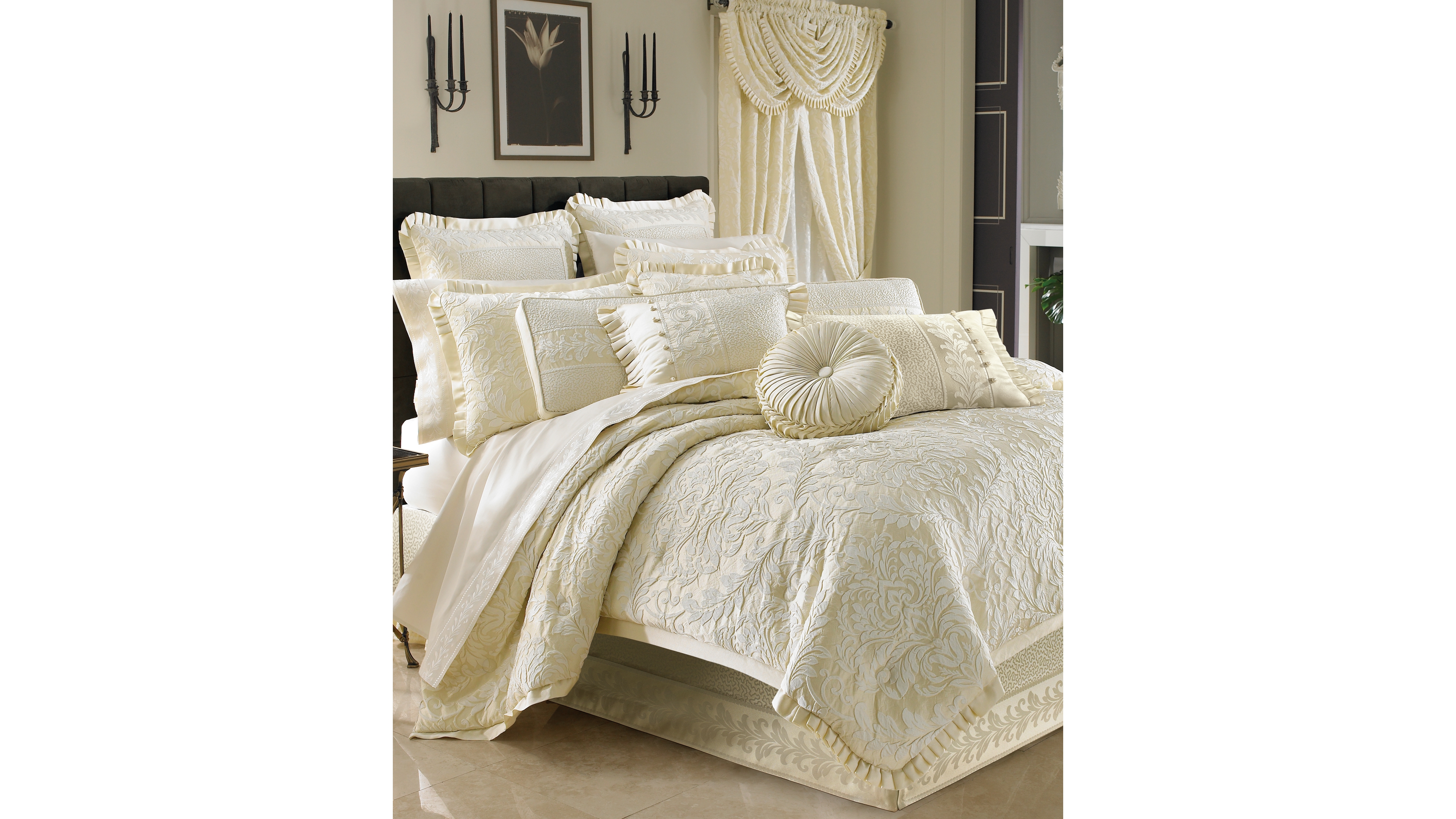J Queen New York Marquis 3-Pc. Duvet Cover Set, King