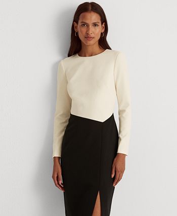 Lauren ralph lauren two discount tone dress