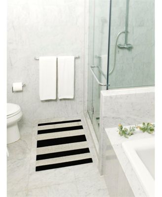 Bold Stripe Shag Mat 24"x36"                               