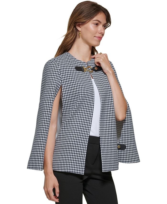 DKNY Women's Cape Jacket With Hardware Macy's